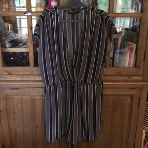 Halogen striped romper